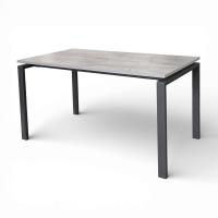 Стол Ареа,1400(+400)*800, металл Графит+пластик (LEMARK 0435)