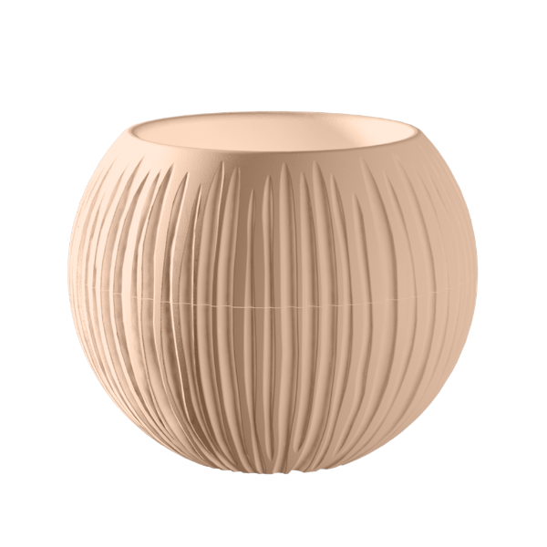 Кашпо "Сфера" (1,7 л.) Цв. Пудровый (Арт. КШ-9522)