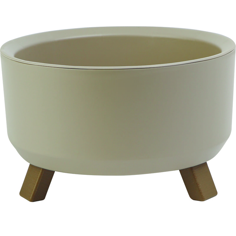 Кашпо "Грация прайм" (2,25л) Цв. Пудровый (Арт. КШ-4290