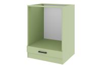 Ревилья Шкаф напольный под духовку Зеленый шалфей /Столлайн