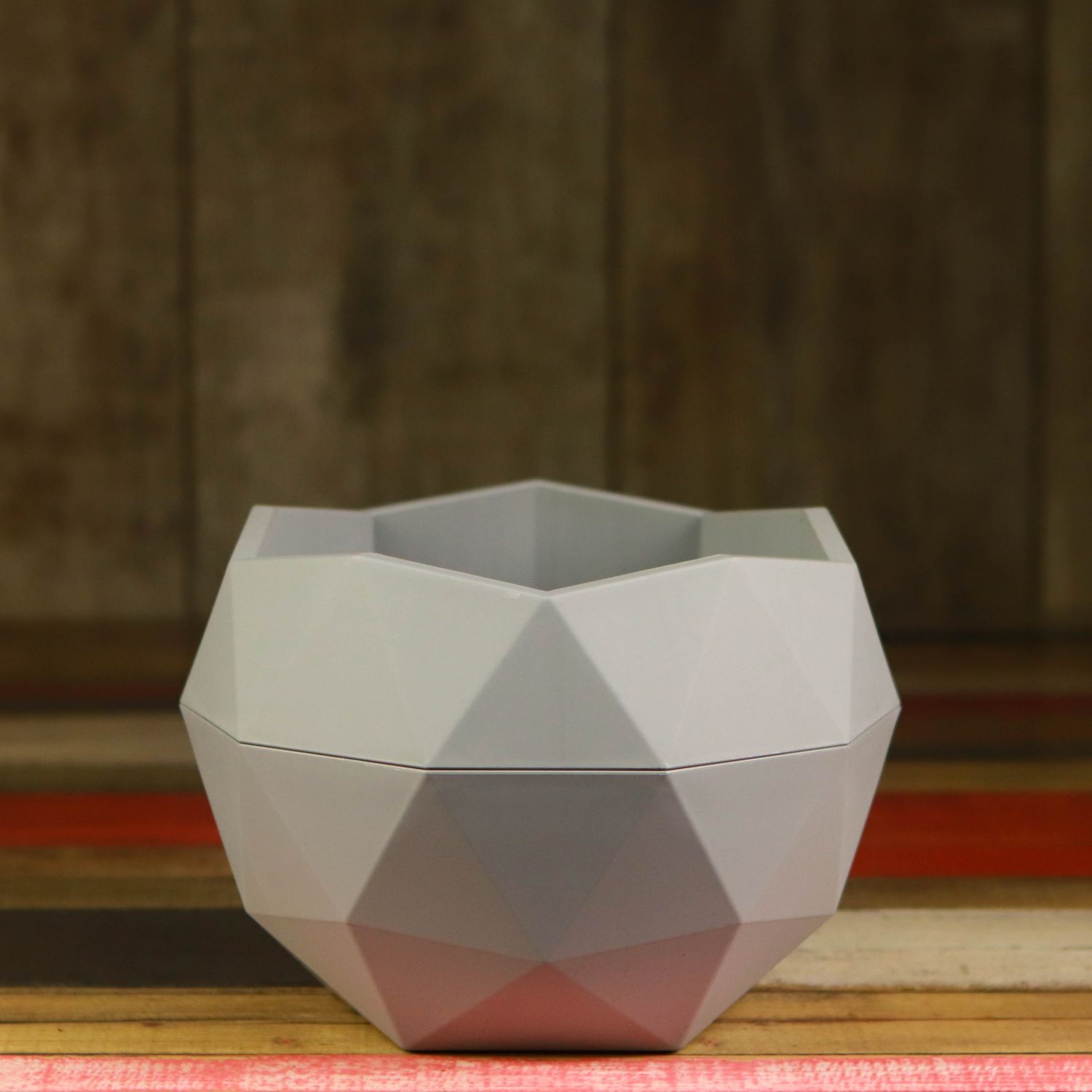 Кашпо "Топаз" (2,5л.) Цв. Серый жемчуг (Арт. КШ-9799)