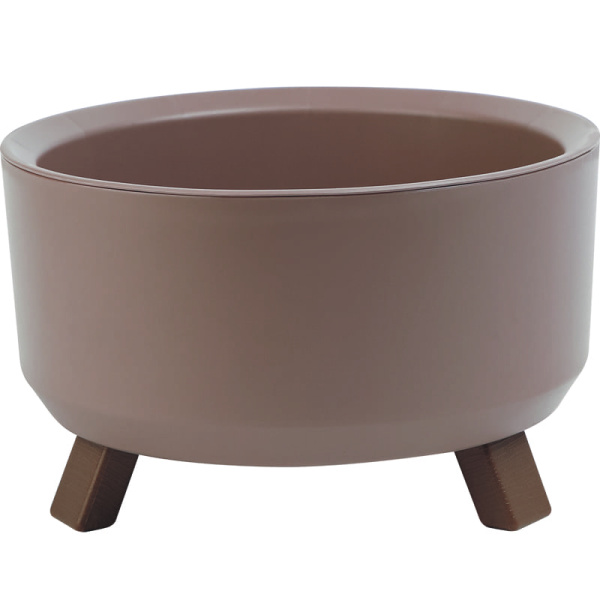 Кашпо "Грация прайм" (2,25л) Цв. Мокачино (Арт. КШ-4291