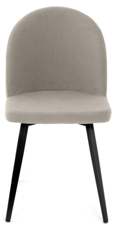 Стул Капри-3, Т170 (бежевый)+нога 1R32 (черный)