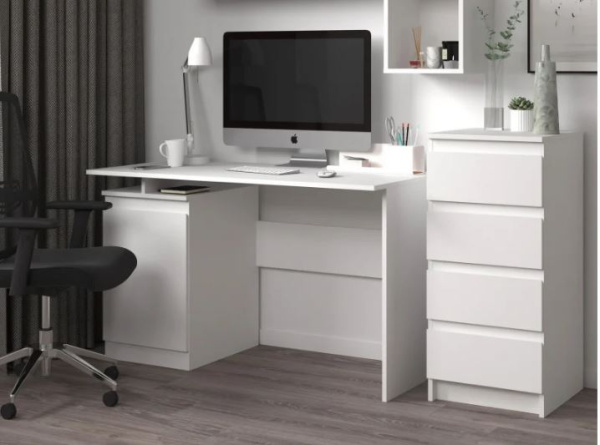 STERN стол письменный Т-5 (16 мм) Белый 72674930