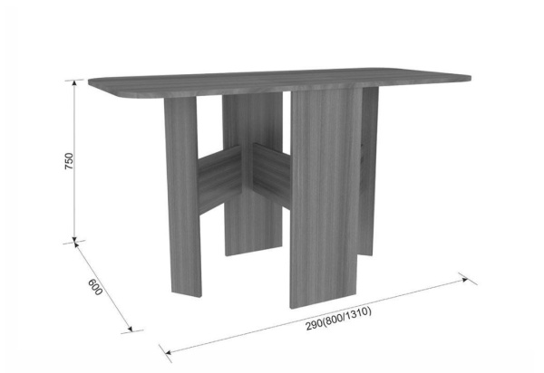 Стол-книга  Мечта венге