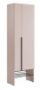 Баско Прихожая Шкаф двухдверный L600, (600х349х1950) /Кашемир