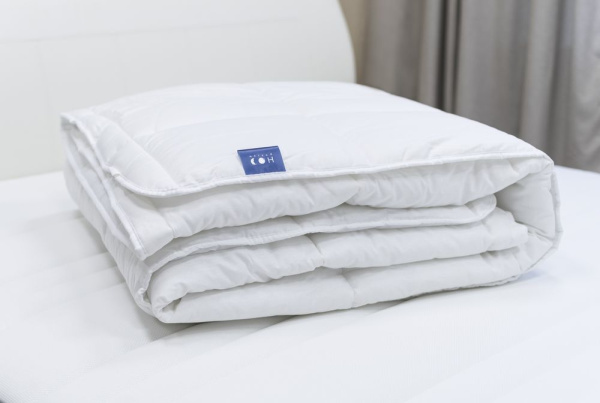 Одеяло стеганое двухстороннее "Comby Cotton" 205*140 Белый ОСХ_СС-12611у