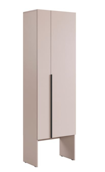 Баско Прихожая Шкаф двухдверный L600, (600х349х1950) /Кашемир