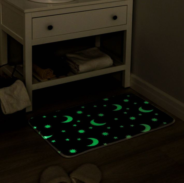 Коврик 50х80 см "Светящиеся звезды" 
