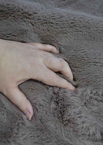 Ковер Китай "Шагги Софт" 0,6х 1,0 м. тёмн -беж MR-176