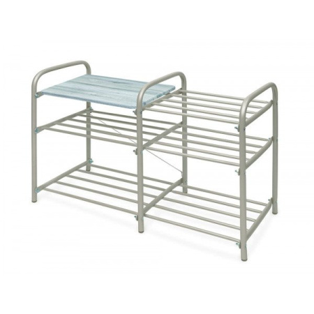 Этажерка для обуви «Комфорт» 2 полки (арт. ЭТК2/А) медный антик