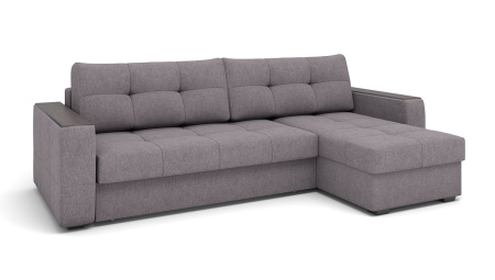 Диван угловой Сиэтл Hope  07 , декор структурный кофе