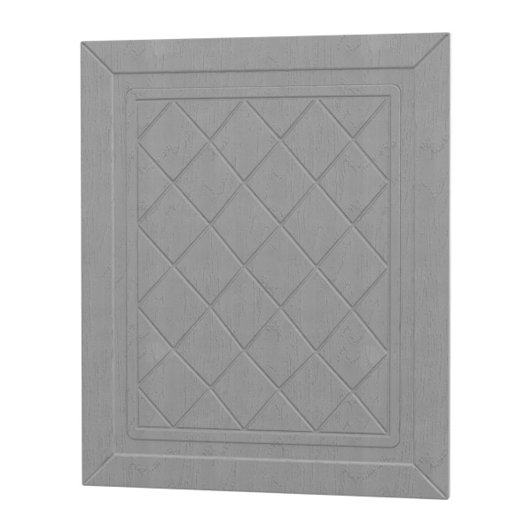 Фасад РОМБ серый 600 для посудомоечной машины