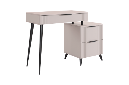 Катрин Туалетный стол/Кашемир/фрапучино матовый