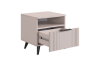 Катрин Тумба прикроватная/Кашемир/фрапучино матовый
