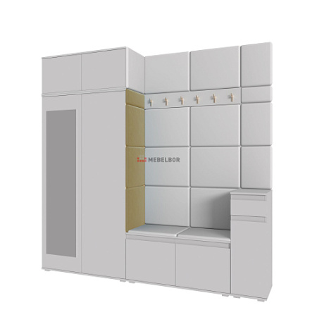 STARK Прихожая комплект панелей К-2 NEO 03 /Велюр Бежевый 