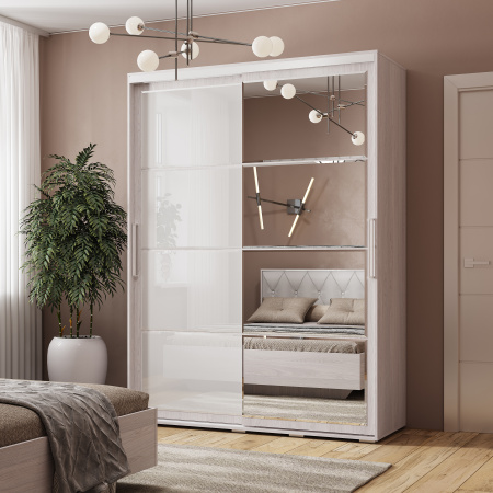 Шкаф-купе Крафт-6 ШКК-06 1602*594*2176 Ясень белый