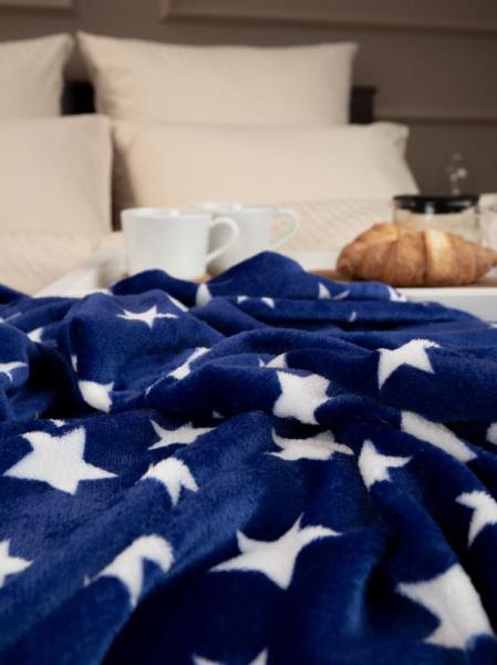 Плед Texrepublic фл печатный скрутка 2 сп,180*200,63491