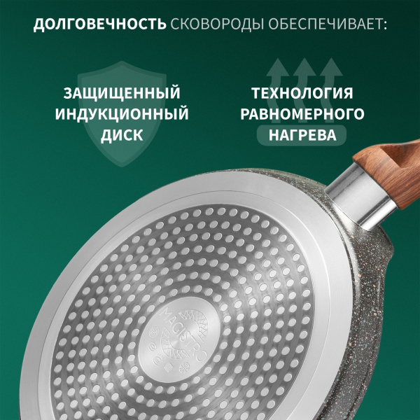 Сковорода блинная Magistro Granit, d=22 см, АП 9200827