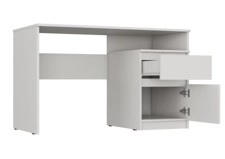 СИТИ Стол письменный СП-14 /Белый/Белый снег