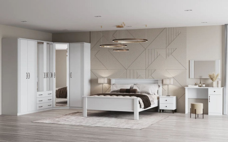 Диана Мод.Д16 Стол туалетный лам.Белый