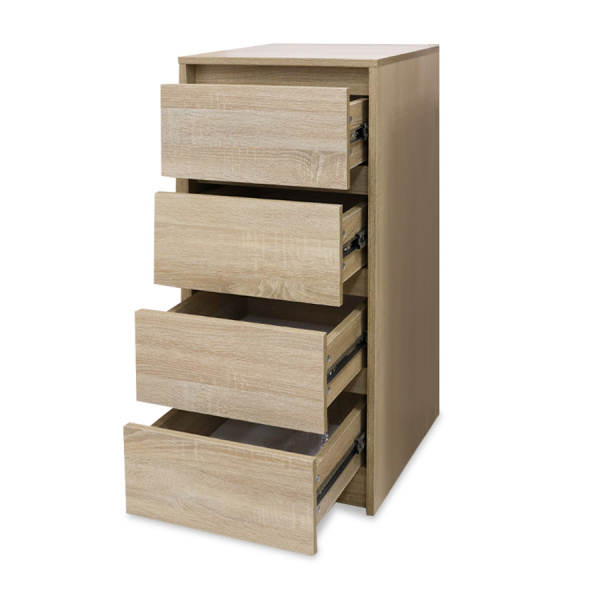 Комод Венсен 4 ящика Дуб Сонома