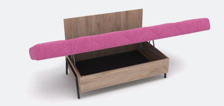 Диван м/г "Джуниор " (кушетка) , Bravo purple